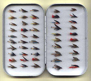 Trout Flies - Wheatley box